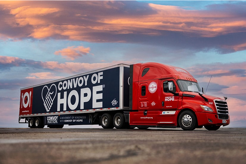 Convoy of Hope truck
