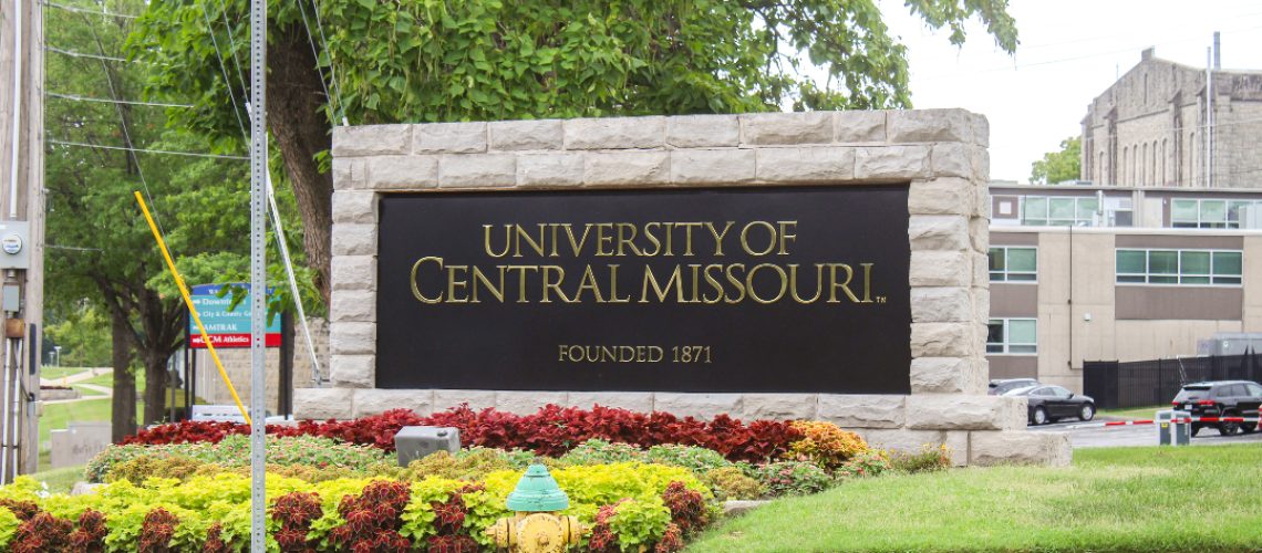 Historic campus of the University of Central Missouri in Warrensburg, MO.