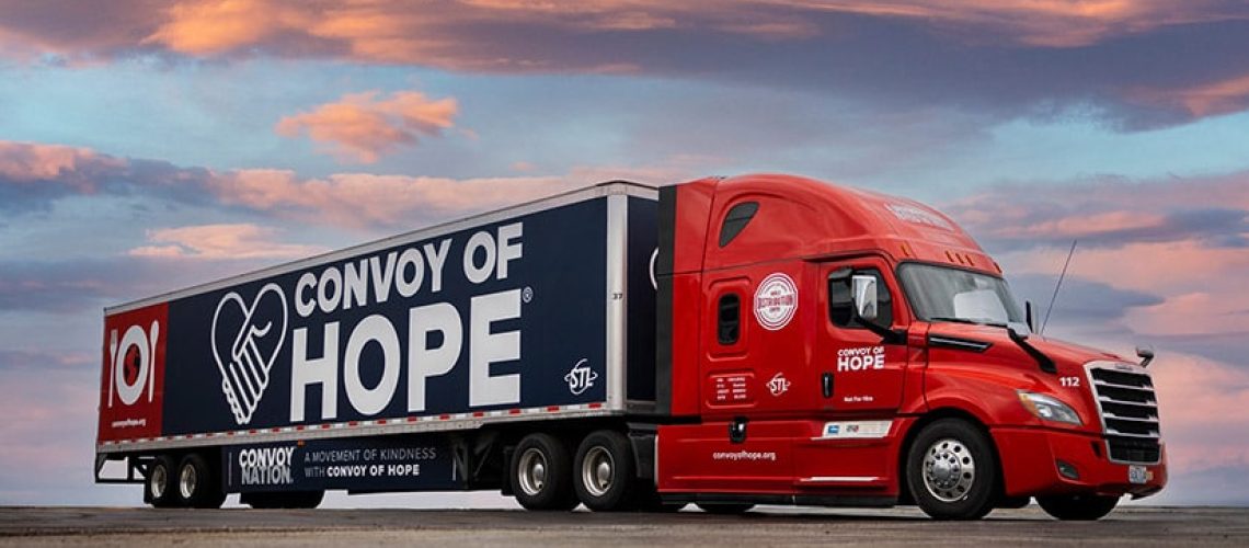 Convoy of Hope truck