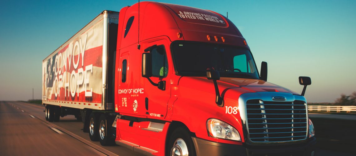 Convoy of Hope truck