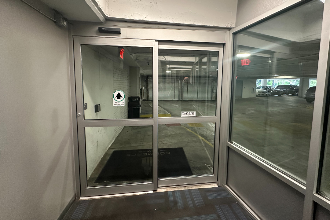 Automatic sliding doors, new installation